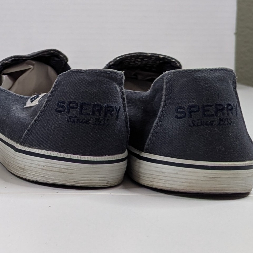Sperry Women's Flats - Gray,‎ Leopard, Navy Slip On Lot (3) Women's 7M - Picture 6 of 10